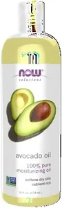 NOW Foods Solutions, Avocado Oil, 100% Pure Moisturizing Oil, Nutrient Rich and Hydrating, 16-Ounce