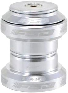 FSA Orbit MX 1-1/8Inches Threadless MTB Road Headset with Top Cap, Silver, NO.20, XTE1508