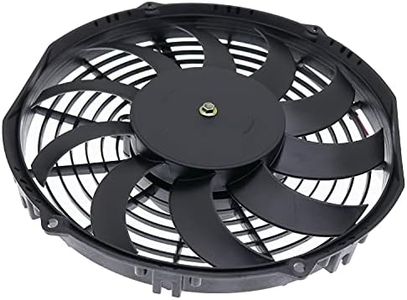 Solarhome VA11-AP7/C-57S Universal 12V Blow Cooling Fan 255mm/10 Inch Dia for Spal