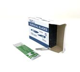 SCALPEL BLADE DISPOSABLE SURGICAL Size 15 STERILE (High Grade Carbon Steel 2.1%,10xx) (Set of 1000 blades),DESIGNED in USA