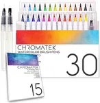 CHROMATEK 30 Watercolor Brush Pens 