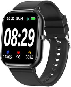 Smart Watch for Men Women SmartWatch 1.83" for iPhone Samsung Android Phone Compatible, Fitness Tracker Watch with Pedometer, Heart Rate/Sleep Monitor, Blood Oxygen, IP68 Waterproof