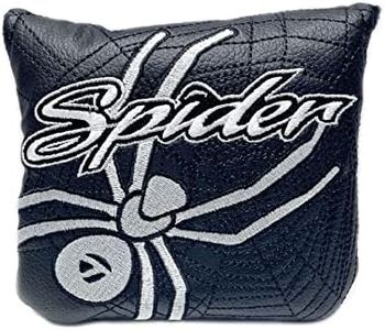 TaylorMade Spider X Chalk Mallet Putter Headcover Black