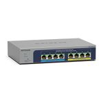 NETGEAR 8-Port Ultra60 PoE Multi-Gigabit Ethernet Plus Switch (MS108EUP) - Managed, with 4 x PoE++ and 4 x PoE+ @ 230W, Desktop or Wall Mount, and Limited Lifetime Protection