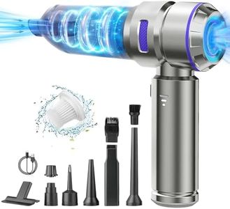 BOLYDOOM Handheld Vacuum Cordless, Car Vacuum Cleaner 16000PA Powerful Suction, Mini Cordless Vacuum Cleaner with Brushless Motor, 3 Gear, Battery Indicator, Portable Vacuum for Car, Home Cleaning