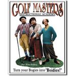 Three Stooges Golf Masters Tin Sign 13 x 16in by Poster Revolution