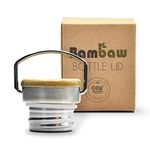 Bambaw Water Bottle Lid Replacement Does not fit all Bottles | Stainless Steel Lid | Screw Top Water Bottle Lid | Bottle Tops | Water Bottle Cap | Only brand bottles | Screw Top Flask