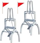 2 Pack Mole Traps Steel Gopher for Lawn Outdoor Yard Kitchen Home Office House Quality 2 Pieces Farm