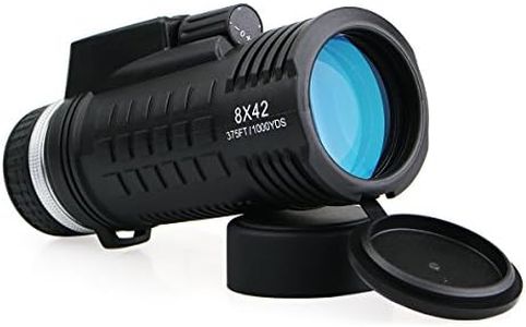 SVBONY SV42 Monocular Telescope 8x42 BaK4 Waterproof Compass Rangefinder Monocular Scope for Golf Wildlife Sight-Viewing Hunting