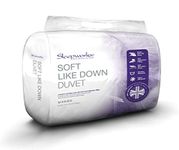 Sleepworks 13.5 Tog Luxury Hotel Quality Soft Like Down King Bed Size Microfibre Duvet Quilt, Soft Touch, Autumn & Winter By Littens