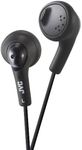 JVC Gumy In-Ear Wired Headphones Earphones Compatible with iPod, iPhone, Samsung - Black