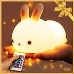 One Fire Cute Bunny Night Light for