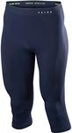 FALKE Men's Maximum Warm 3/4 Base Layer, Blue (Space Blue 6116), XXL, 1 Pair