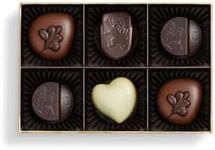 GODIVA Belgian Chocolate Gold Collection Gift Box, Assorted Chocolate Pralines & Flavour, Great for Gifting (6 Pieces, 60g)