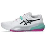 ASICS Men's Gel-Resolution X Tennis Shoes,8.5,White/Aurora Green