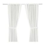 Ikea Ritva White Curtains Drapes 57