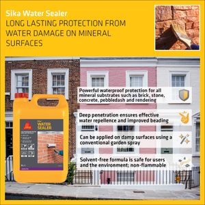 Everbuild 402 Water Seal 5L – Solvent-Free, Long-Lasting Water Protection