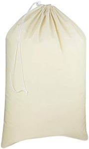 Cotton Craft - Extra Large 100% Cotton Canvas Heavy Duty Laundry Bags - Natural Cotton - 28x36 - Versatile - Multi Use - Santa Sacks