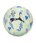 Puma Unisex-Adult Neymar JR Graphic Ball, White-Multicolor, 5 (8413901)