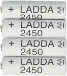 Ikea ladda AA Battery rechargeable 2450 mAz