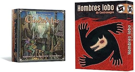 Asmodee - Ciudadelas Clásico - Juego de Cartas en Español & Zygomatic Hombres Lobo de Castronegro-Nueva Edición, Color (ASMWER01ES)