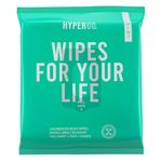 HyperGo Fitness Wipes, Full Body Wipes, Refreshing Mint Scent, Hypoallergenic, All Natural Ingredients