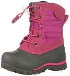 Northside Girls' Calgary Snow Boot, Fuchsia/Coral, 2 Medium US Little Kid