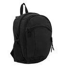 Everest Black Casual Backpack (7045S-BK)