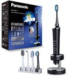 Panasonic EW-DP52-K803 Rechargeable Electric Toothbrush with Double Sound Vibration 1 Hour Charge Time