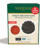 VAHDAM, High Mountain Oolong Tea Leaves From Himalayas - 340g/12oz (170 Cups) High Elevation Grown | Vacuum Sealed | Brew Hot, Iced Or Kombucha Tea | Loose Leaf Tea