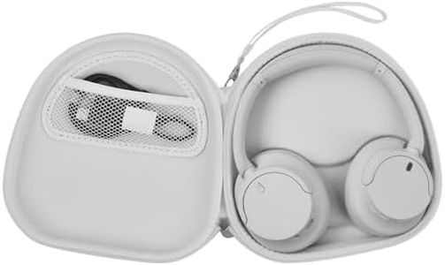 PAIYULE Case Compatible with Sony WH-CH720N WH-CH520 Noise Canceling Wireless Headphones Bluetooth Over The Ear Headset, Carrying Storage for JBL Tune 510BT/ for Edifier W820NB Plus (Box Only) (White)