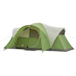 Coleman 8-Person Tent for Camping | Elite Montana Tent with Easy Setup,Green,16 x 7