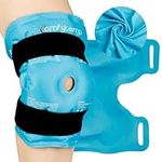 Comfytemp Large Knee Ice Pack Wrap, XL Gel Ice Pack for Knee Injuries Reusable, Hot & Cold Compress Gel Cold Packs Around Entire Knee After Surgery,Knee Replacement, Bruises