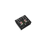 Behringer PRO MIXER VMX100USB Professional 2-Channel DJ Mixer with USB/Audio Interface, BPM Counter and VCA Control, Compatible with PC and Mac