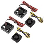 Creality Ender 3 Original 4010 Fans 40x40x10MM DC 24V Extruder Hot End Fan x 2 and DC 24V Turbo Fan x 2 for Ender 3 Ender 3 pro Ender 3 V2 3D Printer