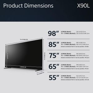 Sony BRAVIA XR 65" 4K Full Array LED Smart TV – Google TV, HDR, PS5 Ready