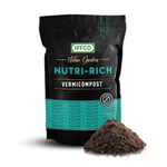 IFFCO Urban Gardens - Vermicompost 20kg – Nutri Rich | Cow Dung Based Manure for Home Garden, Terrace & Balcony Plants - Now Available in Single Bag