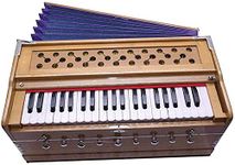 KRISHA KRAFTS 9 STOPPER DOUBLE BELLOW 42 KEYS BASS REED LINDEN WOOD HARMONIUM