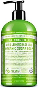 Dr. Bronner's Fair Trade & Organic Shikakai Hand & Body Pump Soap - (Lemongrass Lime, 12 oz) by Dr. Bronner's
