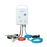 Camplux 5L 1.32 GPM Outdoor Portable Propane Gas Tankless Water Heater With 1.2 GPM Water Pump