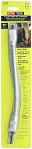 Ryobi SpeedLoad A10FB1G 11 Inch Flexible Shaft Extension and Bit Holder (For 1/4 Inch Hex Bits, Bits Not Included)