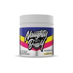 Naughty Boy Cell Swell Technology, Non Stimulant Pre Workout - Pump, Performance & Focus. L-Citrulline 6g, Beta Alanine 3.2g and Added Arginine, 400g - 25 Servings (Pineapple Crush)