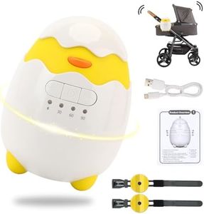 Moowski Portable Baby Rocker, Pram Rocker 2.0. USB Rechargeable, Portable Baby Rocker Fits Any Pram, Stroller, Baby Swing, Pushchair, Bouncer and Buggy