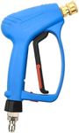 High Pressure Washer Gun Swivel 3/8 Quick Connector Lock Trigger 4000psi