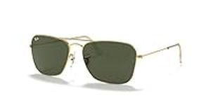 Ray-Ban Men's Rb 3136 Sunglasses, Gold, 58 UK