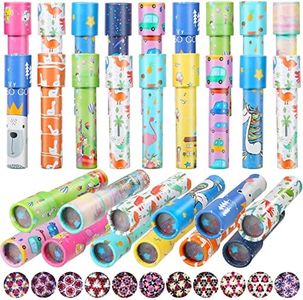 30 Pcs Classic Kaleidoscopes Vintage Kaleidoscope Toys, Return Gifts for Kids Birthday Mini Kaleidoscope Kit for School Classroom Prizes, Stock Stuffers Bag Fillers, Random Colors (Cute Style)