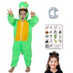 Sarvda Halloween Dress for boys girls kids and adults Dinosaur Dress : 2 Years-3 Years