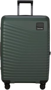 Samsonite Intuo Spinner M Expandable Suitcase, 69cm, Olive Green