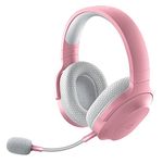 Razer Barracuda X Wireless Gaming & Mobile Headset (PC, PlayStation, Switch, Android, iOS): 2022 Model - 2.4GHz Wireless + Bluetooth - Lightweight 250g - 40mm Drivers - 50 Hr Battery - Quartz Pink