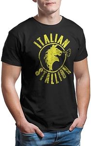 Rocky MGM Movie Black Stallion Adult Mens T-Shirt Tee